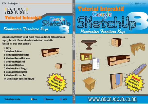 Video Tutorial Pembuatan Furniture Dengan SketchUp 8 Available Now