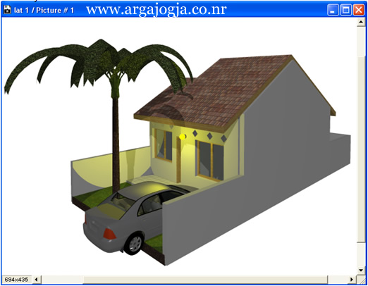  Perangkat Presentasi Gambar Arsitektur 3d Pada Archicad