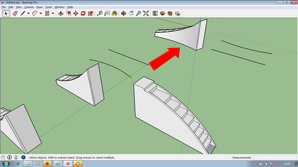 Penggunaan Plugin Shape Bender Sketchup 2014