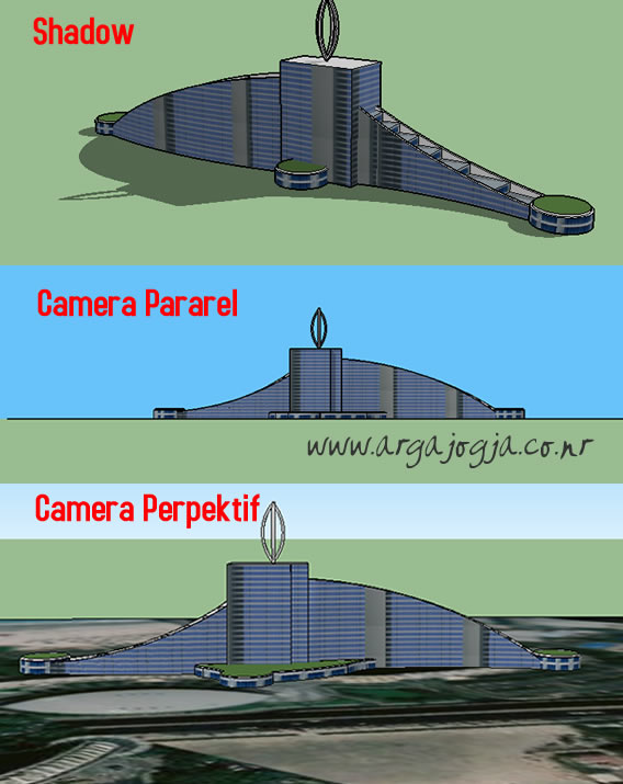 Cover CD Video Tutorial Sketchup 2014 Desain Arsitektur gedung Tinggi