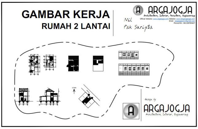 Cover Gambar Kerja Rumah Ruang Usaha