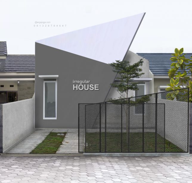 Desain Rumah Fasad Unik