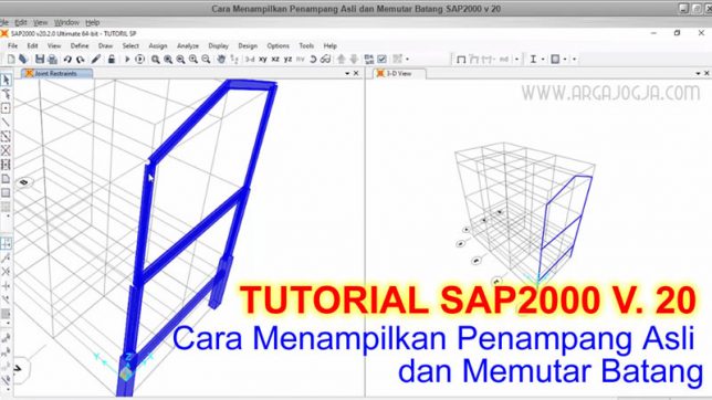 tutorial SAP2000