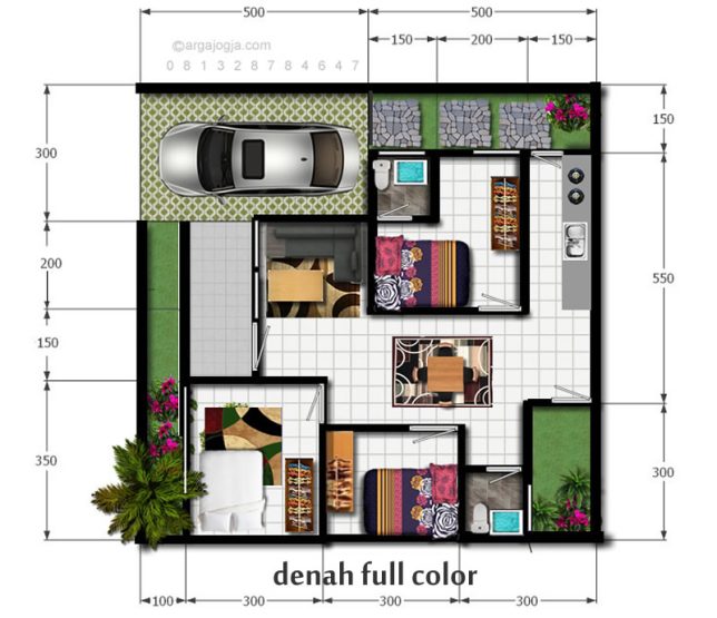 Membuat Denah Full Color: Strategi untuk Menarik Perhatian Konsumen