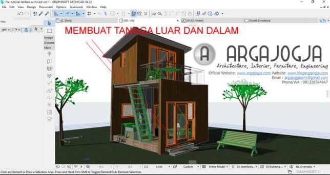 Visualisasi dengan Archicad